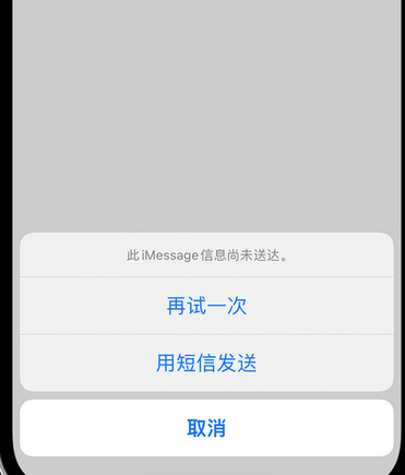 东山apple维修iPhone上无法正常发送iMessage信息